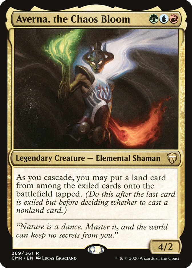 Averna, the Chaos Bloom [Commander Legends] | Gate City Games LLC