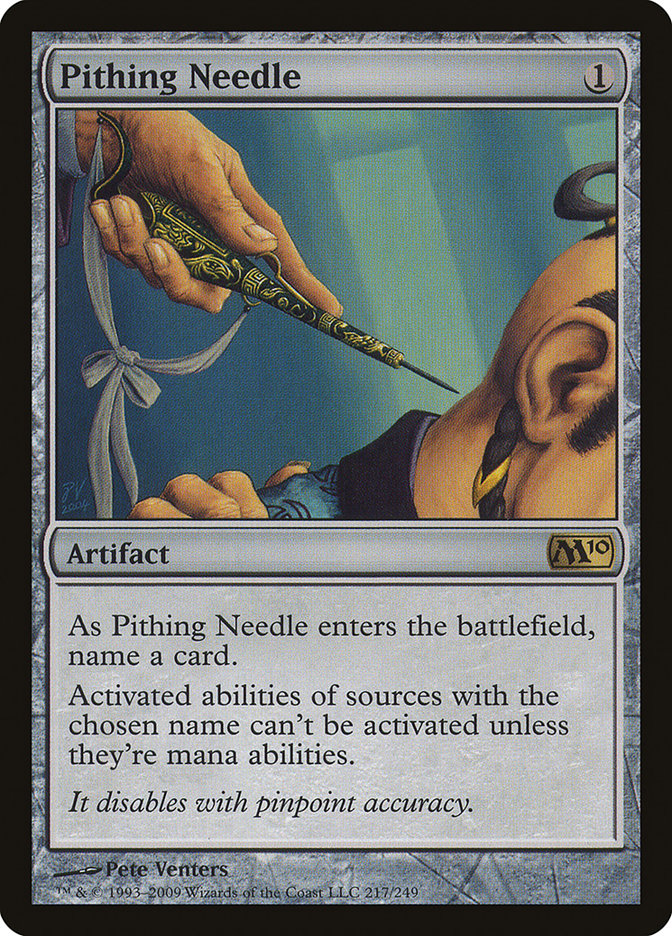 Pithing Needle [Magic 2010] | Gate City Games LLC