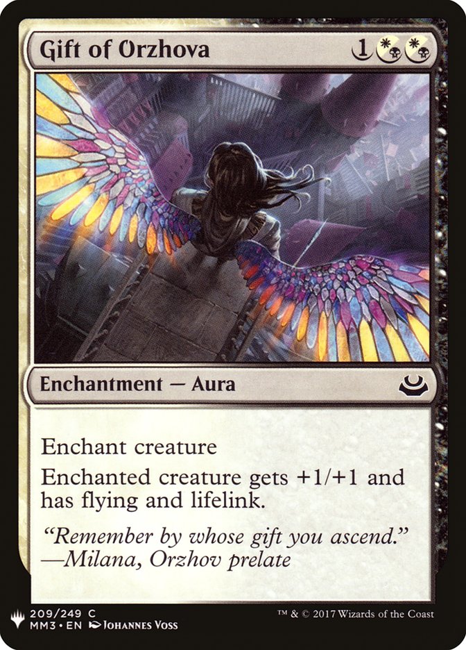 Gift of Orzhova [Mystery Booster] | Gate City Games LLC