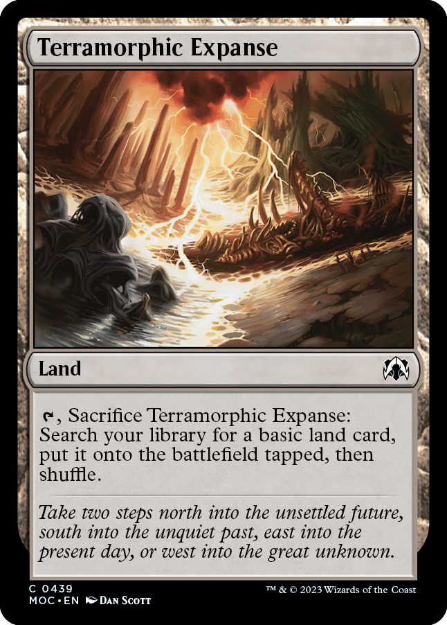Terramorphic Expanse [March of the Machine Commander] | Gate City Games LLC