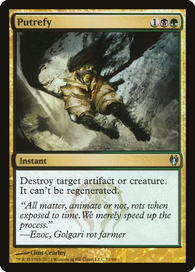 Putrefy [Duel Decks: Izzet vs. Golgari] | Gate City Games LLC