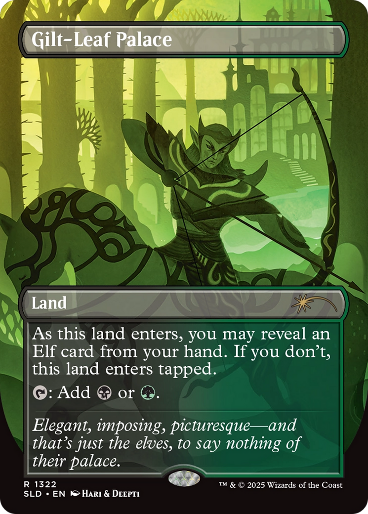 Gilt-Leaf Palace (Rainbow Foil) [Secret Lair Drop Series] | Gate City Games LLC