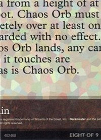 Chaos Orb (8 of 9) (Ultra PRO Puzzle Quest) [Media Promos] | Gate City Games LLC
