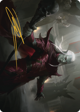 Baeloth Barrityl, Entertainer Art Card (Gold-Stamped Signature) [Commander Legends: Battle for Baldur's Gate Art Series] | Gate City Games LLC