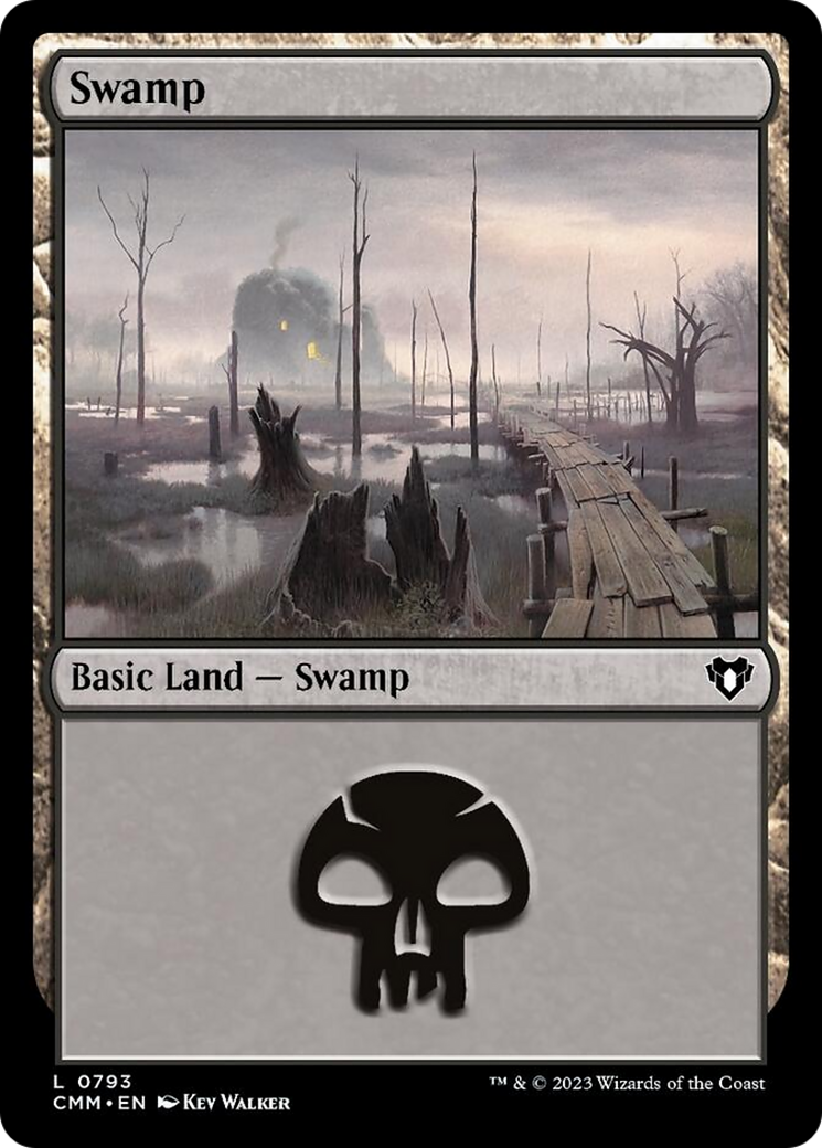 Swamp (793) [Commander Masters] | Gate City Games LLC