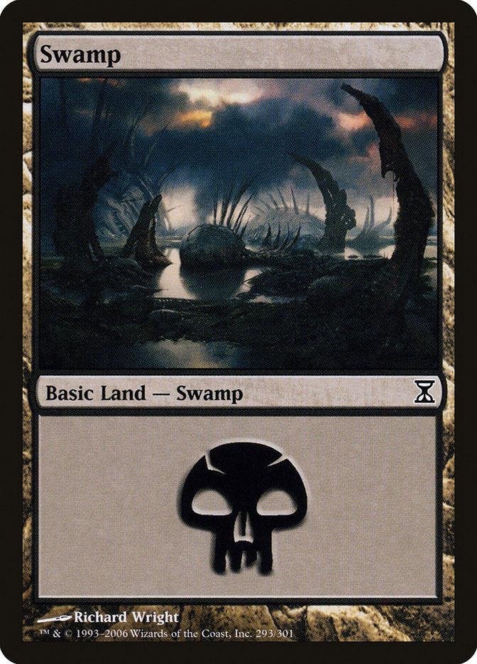 Swamp (293) [Time Spiral] | Gate City Games LLC