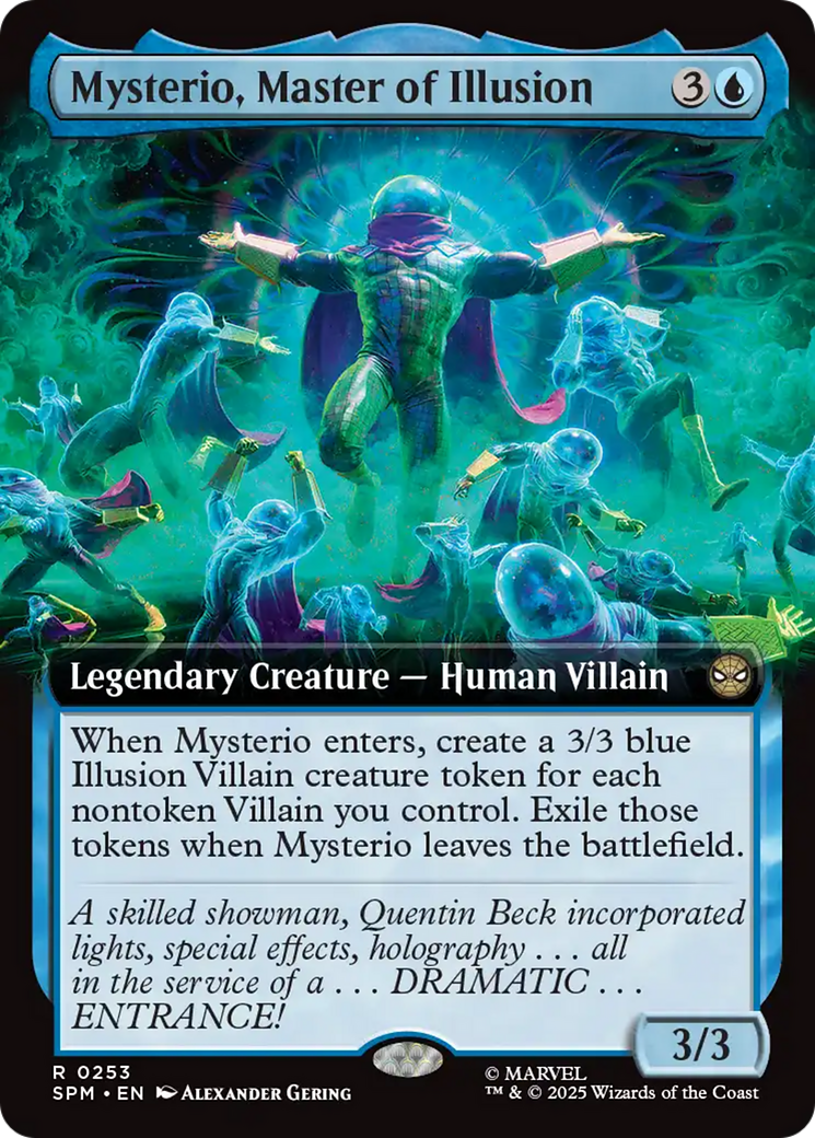 Mysterio, Master of Illusion (Extended Card) [Marvel's Spider-Man] | Gate City Games LLC