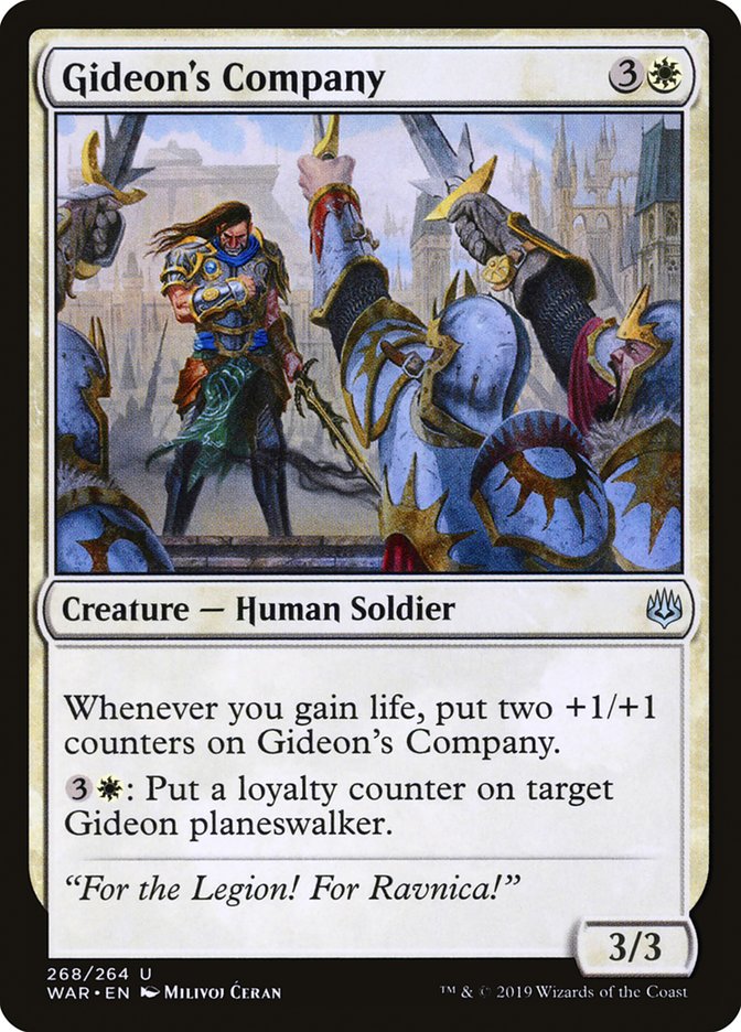 Gideon's Company [War of the Spark] | Gate City Games LLC