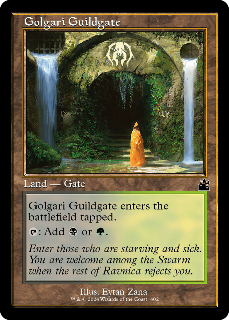 Golgari Guildgate (Retro Frame) [Ravnica Remastered] | Gate City Games LLC