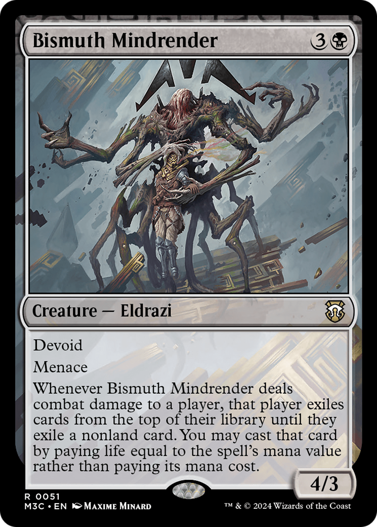 Bismuth Mindrender [Modern Horizons 3 Commander] | Gate City Games LLC