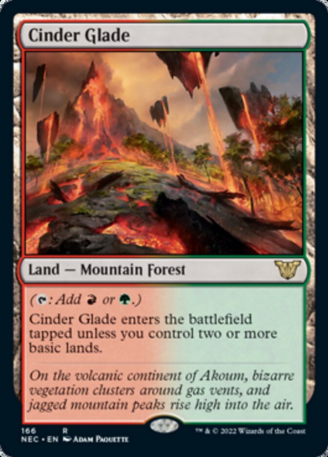 Cinder Glade [Kamigawa: Neon Dynasty Commander] | Gate City Games LLC