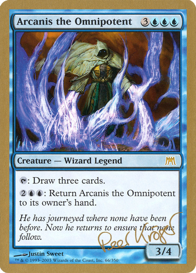 Arcanis the Omnipotent (Peer Kroger) [World Championship Decks 2003] | Gate City Games LLC