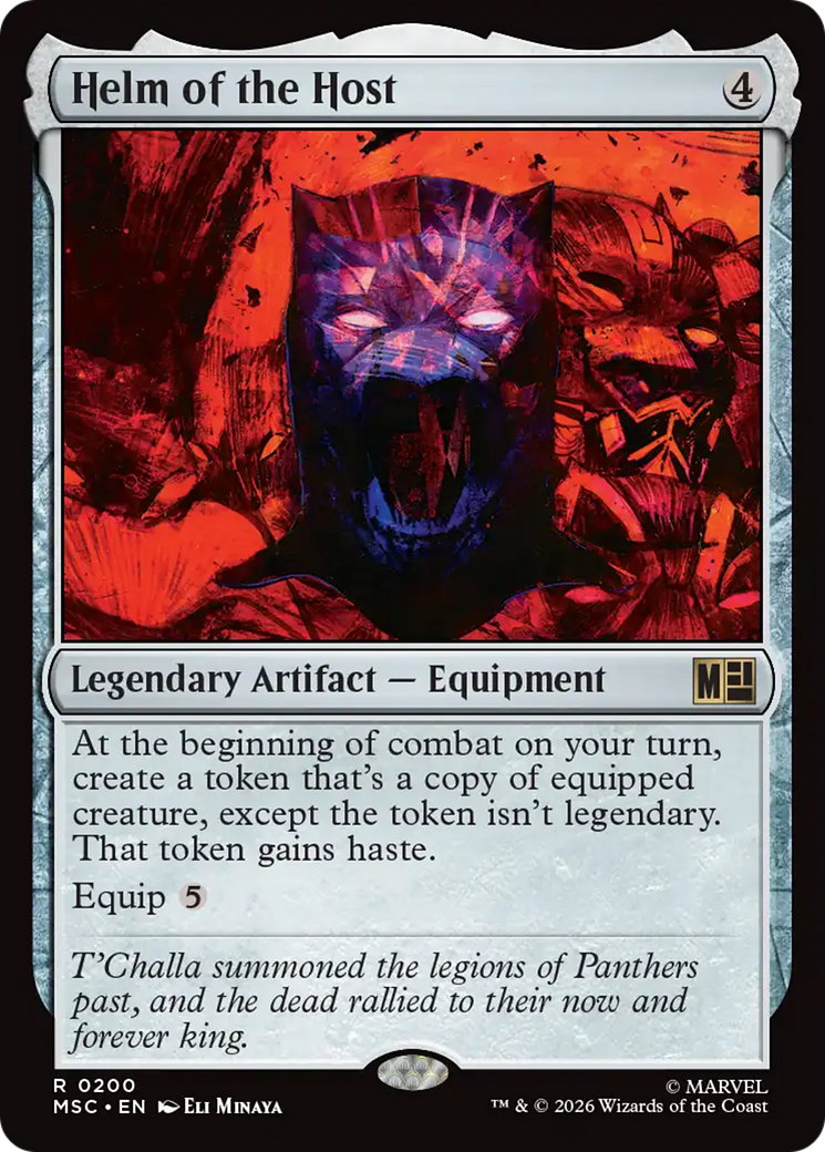 Helm of the Host (Surge Foil) [Marvel Super Heroes Commander] | Gate City Games LLC