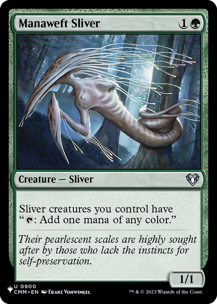 Manaweft Sliver (CMM) [The List] | Gate City Games LLC