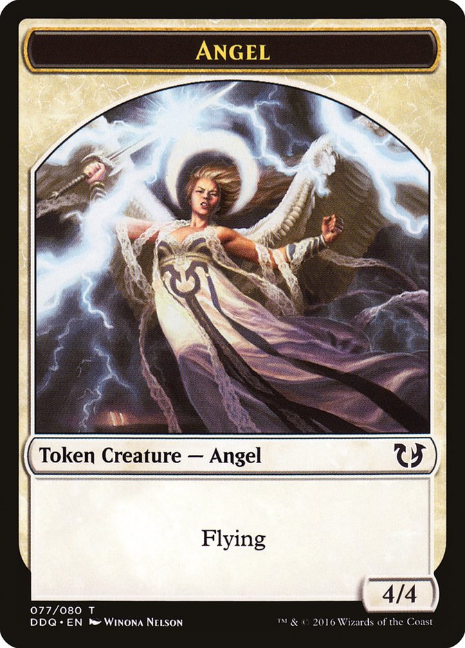 Angel Token [Duel Decks: Blessed vs. Cursed] | Gate City Games LLC