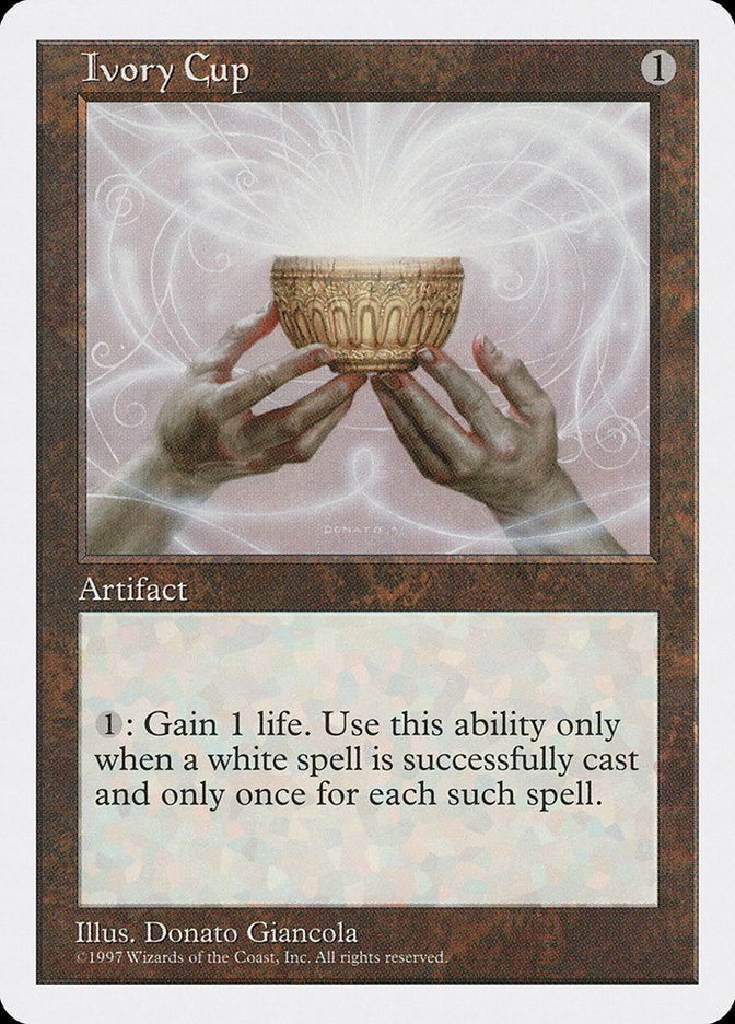 Ivory Cup [Fifth Edition] | Gate City Games LLC