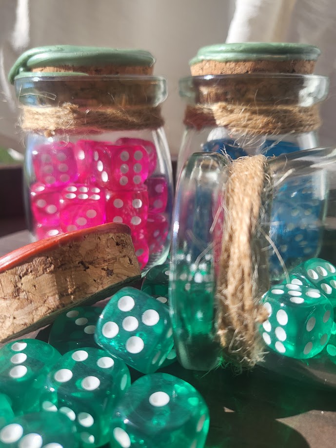 d6 16mm Bottle | Gate City Games LLC