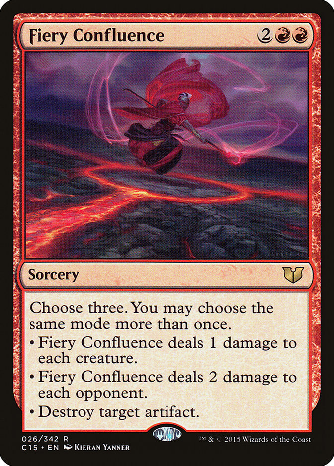 Fiery Confluence [Commander 2015] | Gate City Games LLC