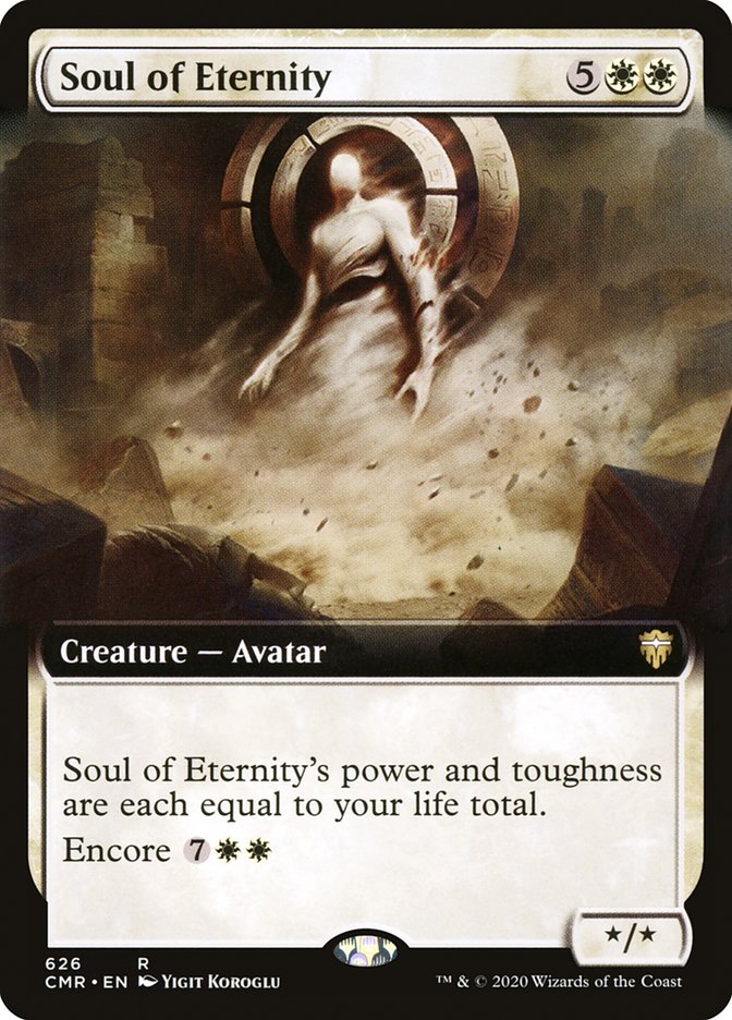 Soul of Eternity (Extended Art) [Commander Legends] | Gate City Games LLC