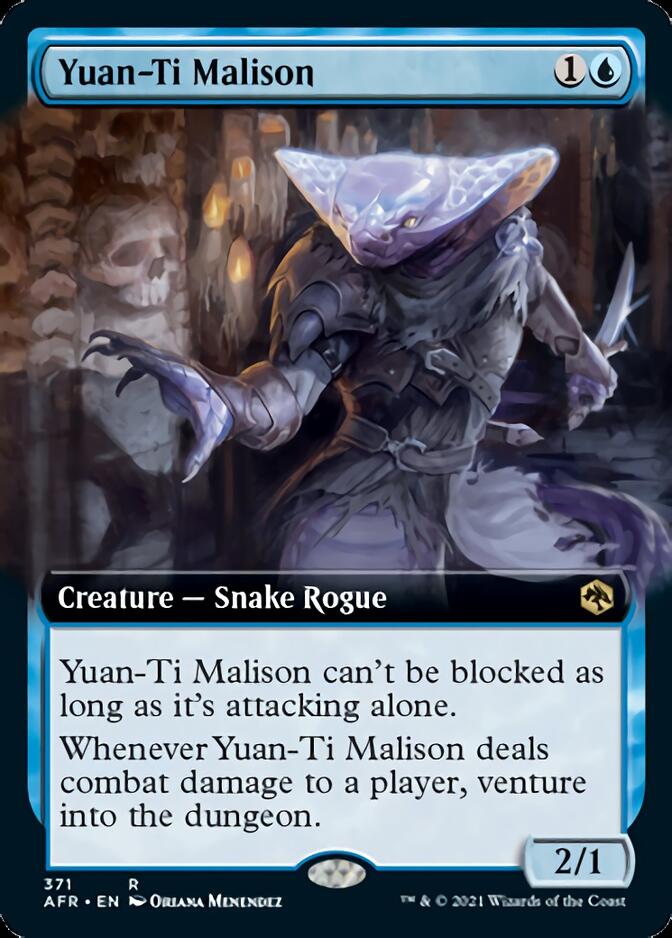 Yuan-Ti Malison (Extended Art) [Dungeons & Dragons: Adventures in the Forgotten Realms] | Gate City Games LLC