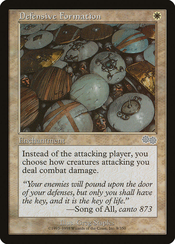 Defensive Formation [Urza's Saga] | Gate City Games LLC