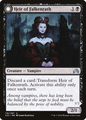 Heir of Falkenrath // Heir to the Night [Shadows over Innistrad] | Gate City Games LLC