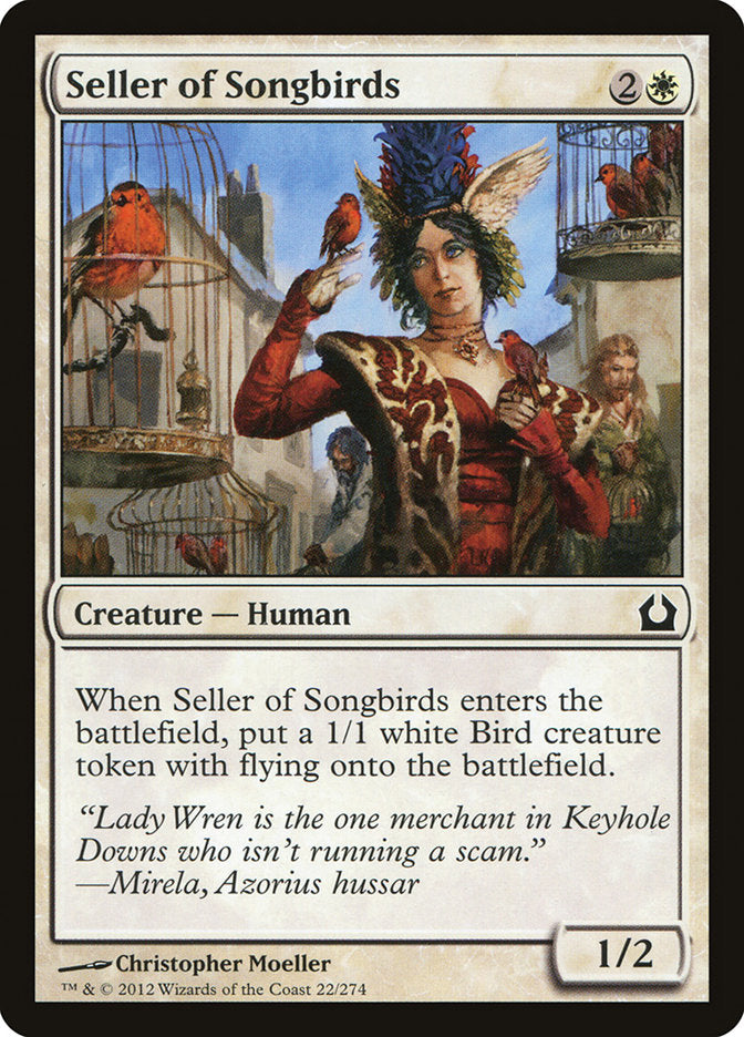 Seller of Songbirds [Return to Ravnica] | Gate City Games LLC