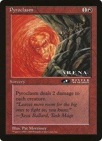 Pyroclasm (Oversized) [Oversize Cards] | Gate City Games LLC