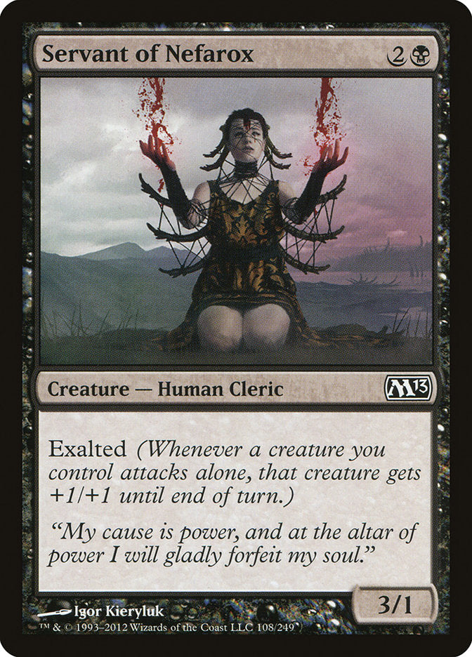 Servant of Nefarox [Magic 2013] | Gate City Games LLC