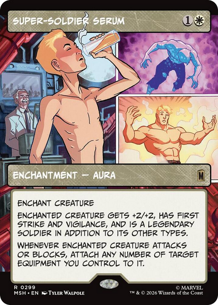 Super-Soldier Serum (Borderless) [Marvel Super Heroes] | Gate City Games LLC