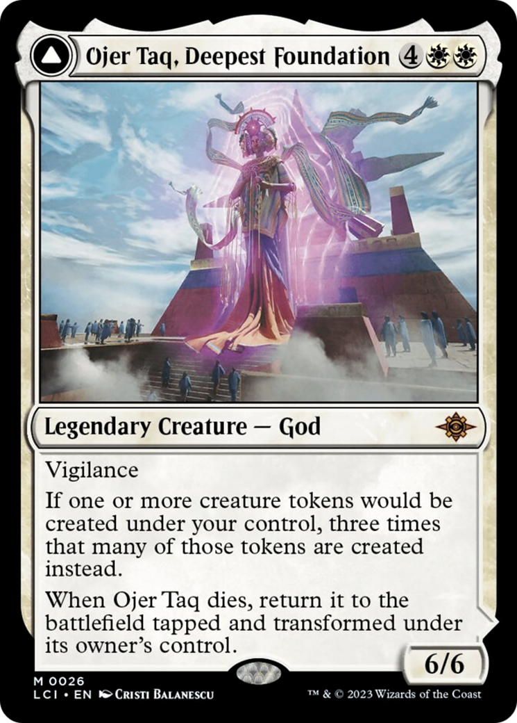 Ojer Taq, Deepest Foundation // Temple of Civilization [The Lost Caverns of Ixalan] | Gate City Games LLC