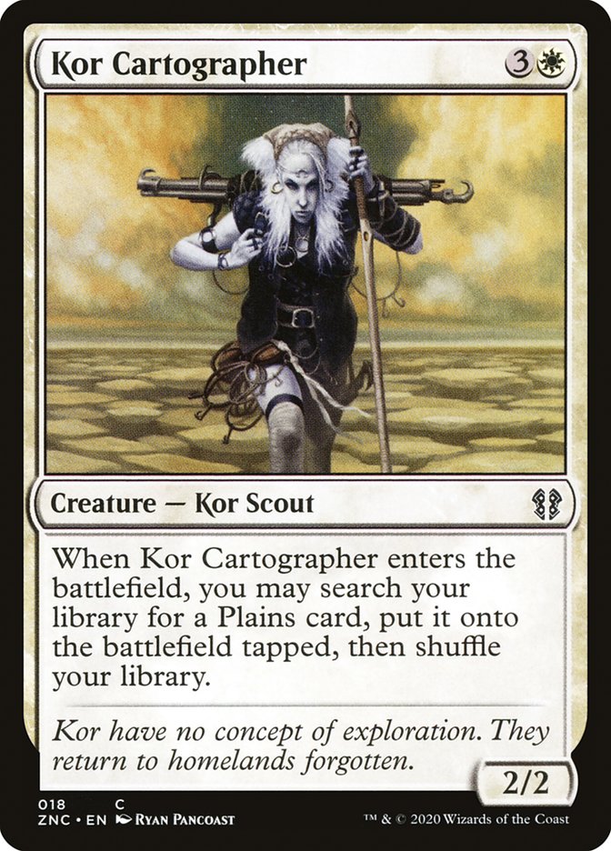 Kor Cartographer [Zendikar Rising Commander] | Gate City Games LLC