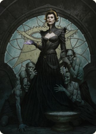 Liliana of the Veil Art Card [Dominaria United Art Series] | Gate City Games LLC