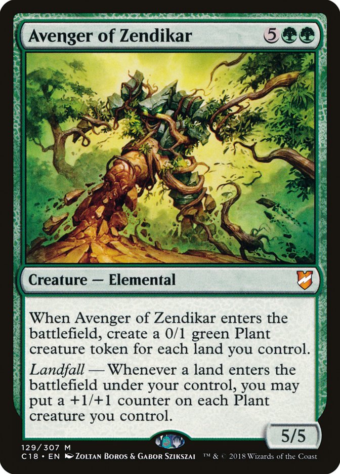 Avenger of Zendikar [Commander 2018] | Gate City Games LLC
