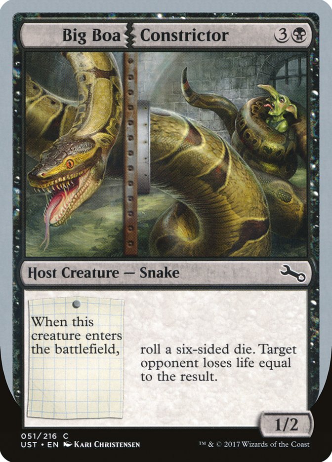 Big Boa Constrictor [Unstable] | Gate City Games LLC