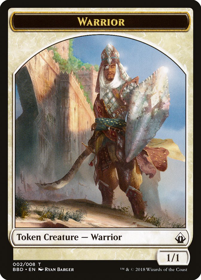 Warrior Token [Battlebond Tokens] | Gate City Games LLC