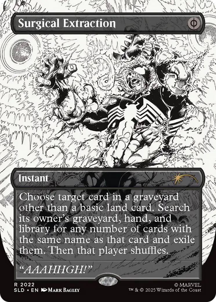 Surgical Extraction (2022) (Rainbow Foil) [Secret Lair Drop Series] | Gate City Games LLC