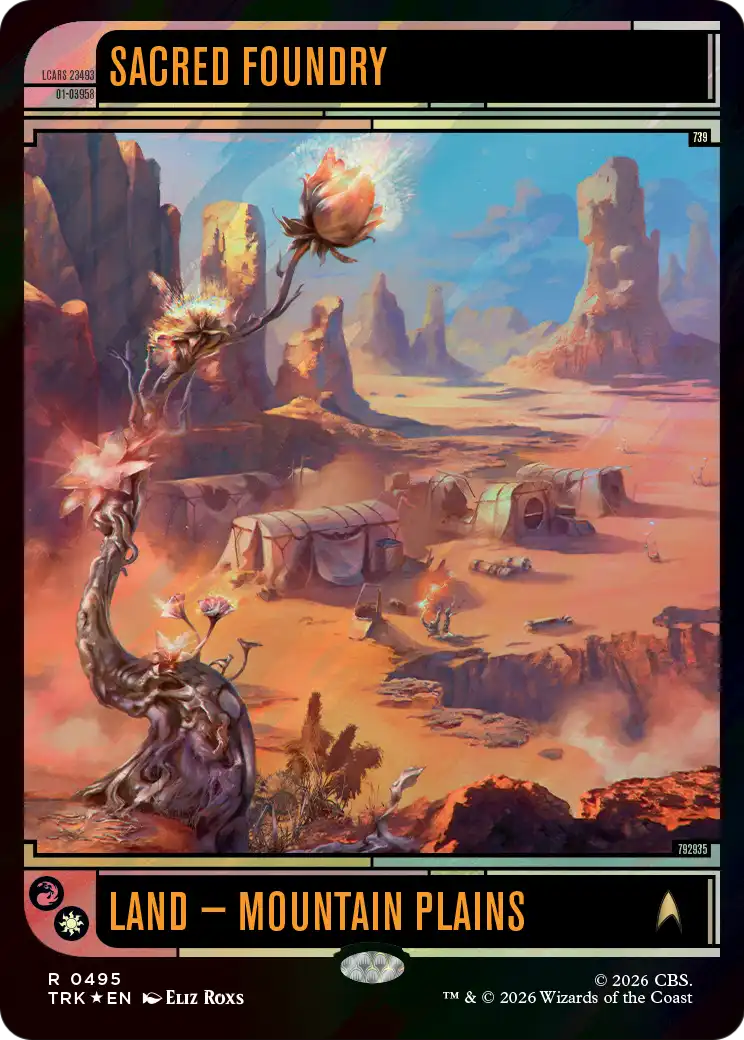 Sacred Foundry (Surge Foil) [Star Trek] | Gate City Games LLC