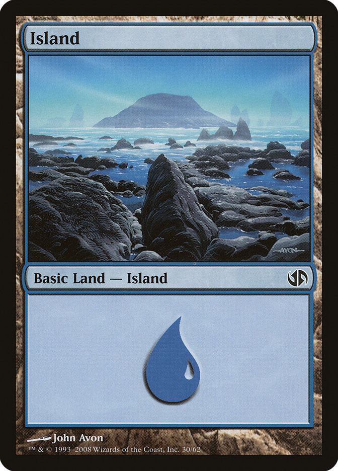 Island (30) [Duel Decks: Jace vs. Chandra] | Gate City Games LLC