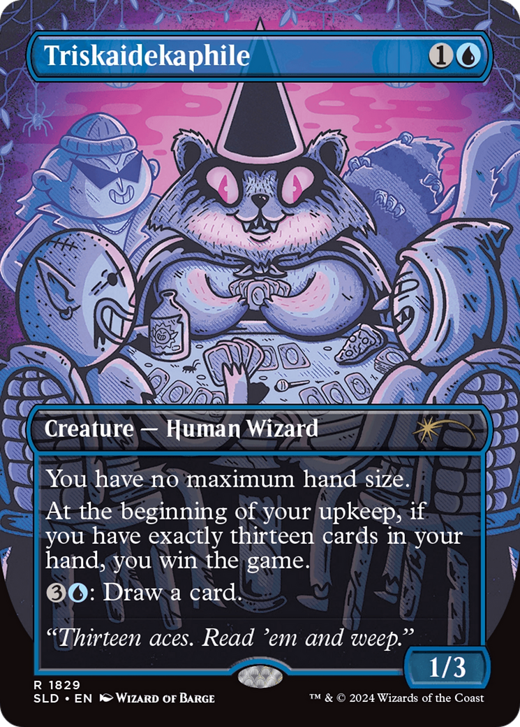 Triskaidekaphile (Rainbow Foil) [Secret Lair Drop Series] | Gate City Games LLC