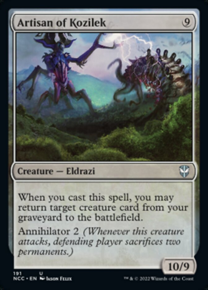 Artisan of Kozilek [Streets of New Capenna Commander] | Gate City Games LLC