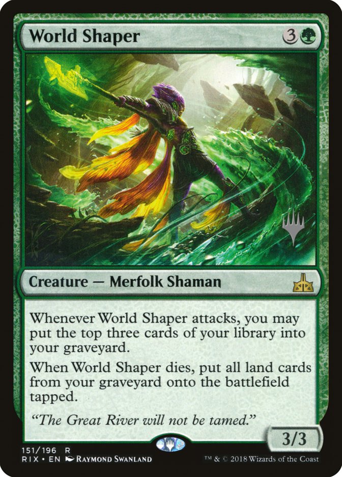 World Shaper (Promo Pack) [Rivals of Ixalan Promos] | Gate City Games LLC