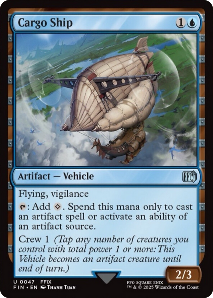 Cargo Ship [FINAL FANTASY] | Gate City Games LLC