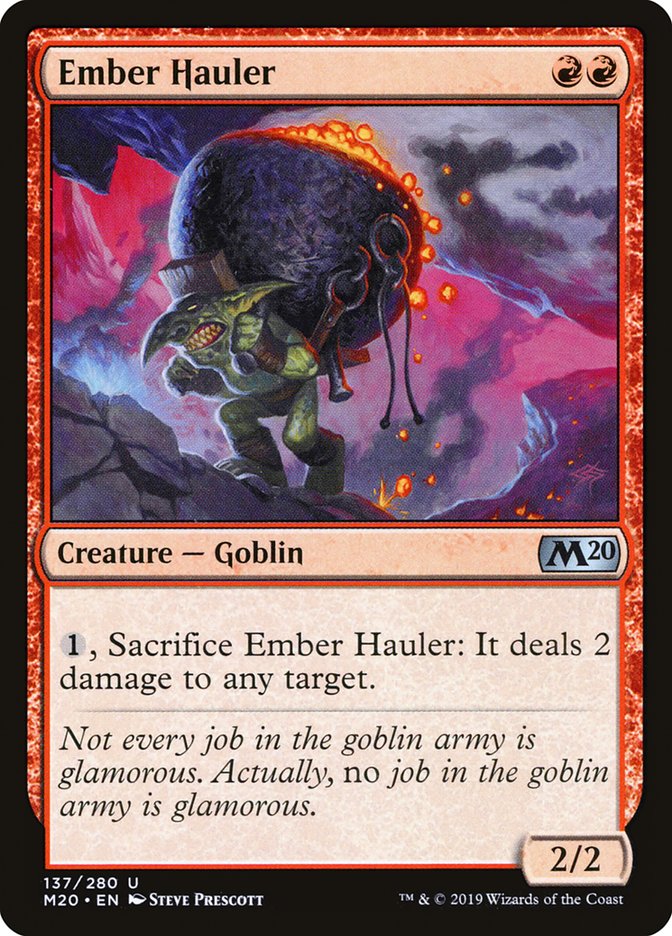Ember Hauler [Core Set 2020] | Gate City Games LLC