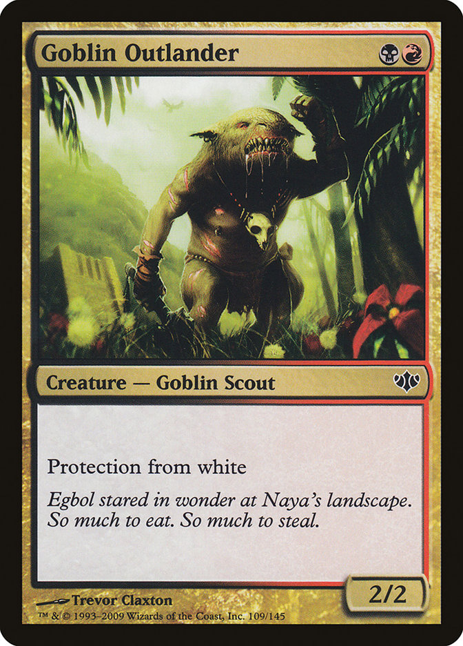 Goblin Outlander [Conflux] | Gate City Games LLC