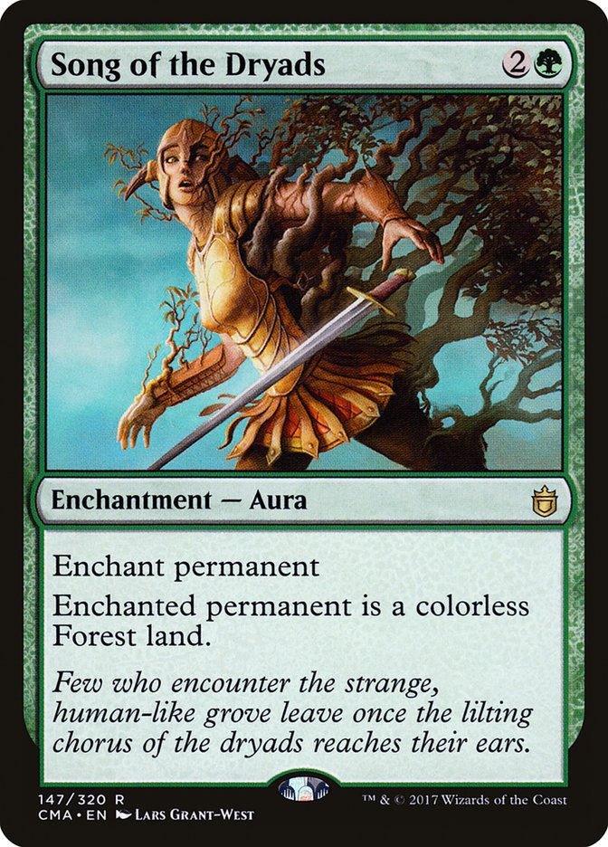 Song of the Dryads [Commander Anthology] | Gate City Games LLC