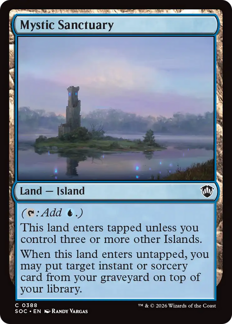 Mystic Sanctuary [Secrets of Strixhaven Commander] | Gate City Games LLC