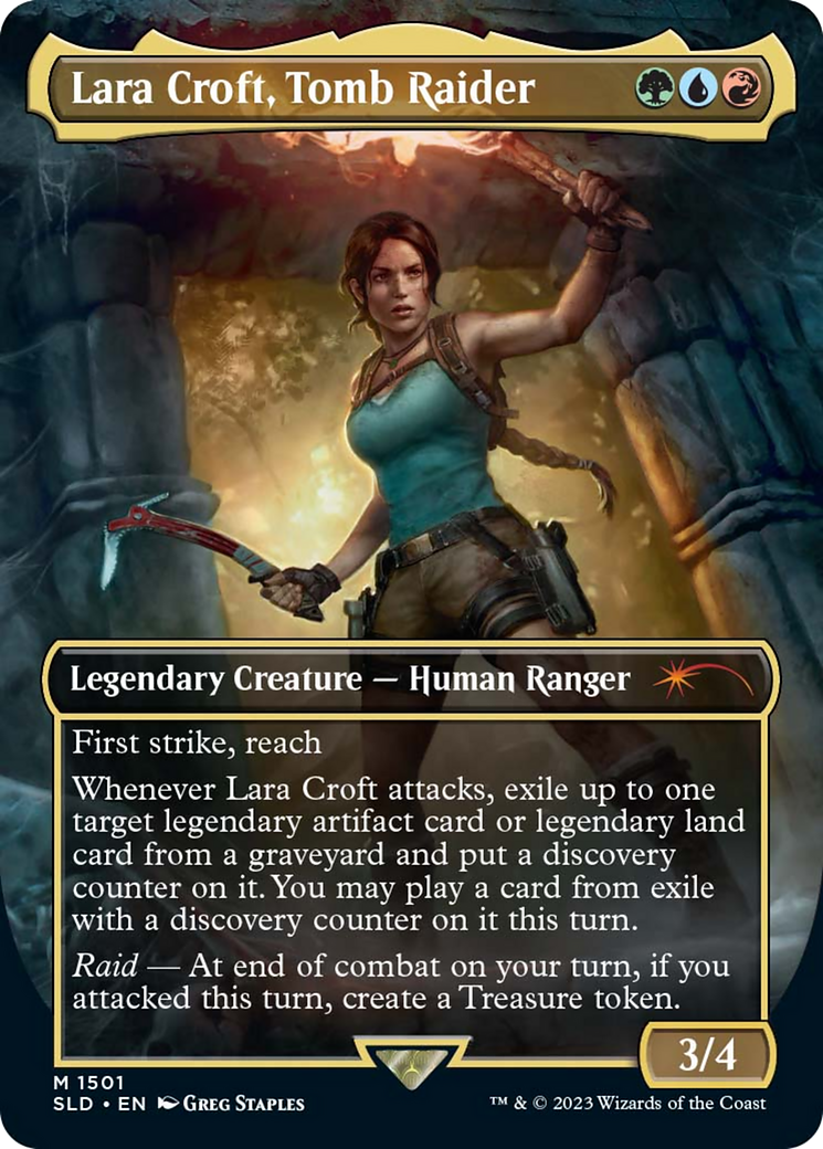 Lara Croft, Tomb Raider [Secret Lair Drop Series] | Gate City Games LLC