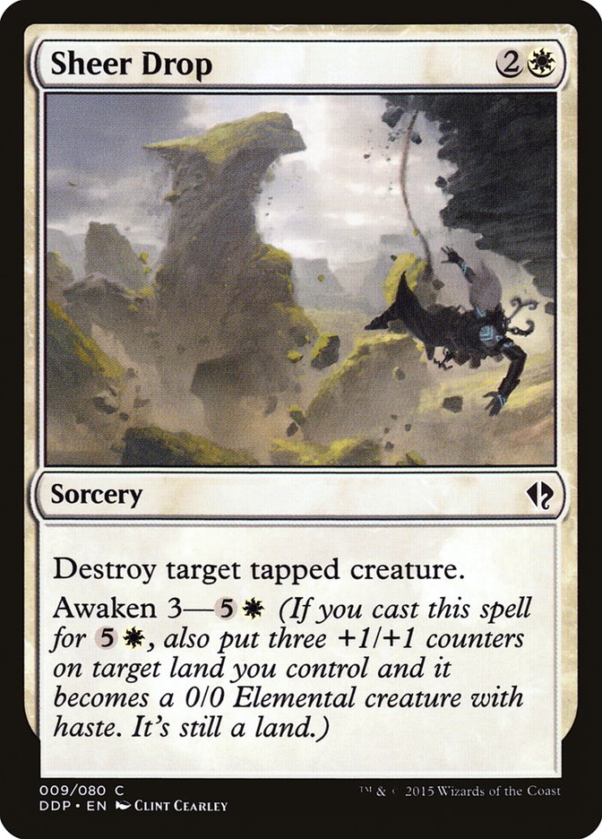 Sheer Drop [Duel Decks: Zendikar vs. Eldrazi] | Gate City Games LLC