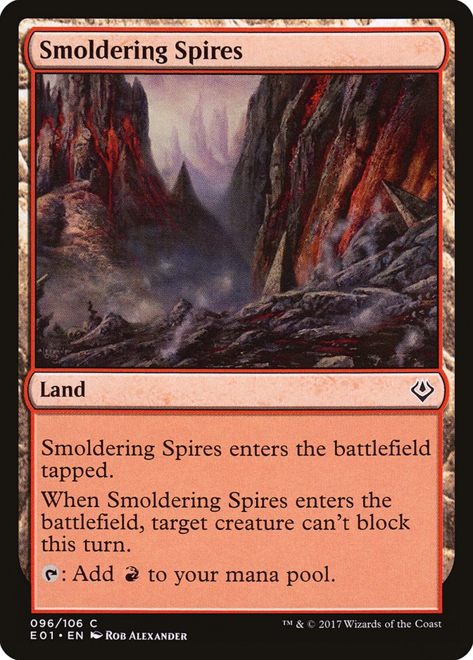 Smoldering Spires [Archenemy: Nicol Bolas] | Gate City Games LLC